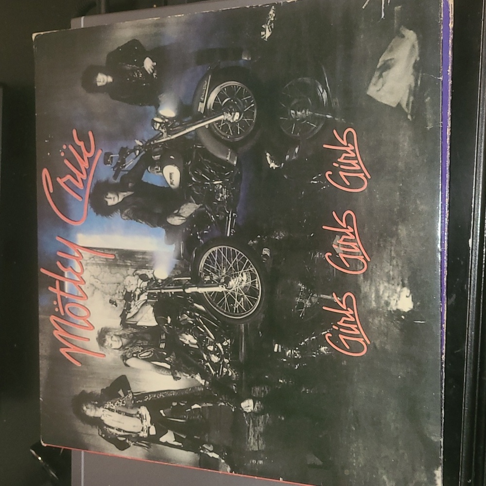 Motley Crue Girls Girls Girls Vinyl Record Album
